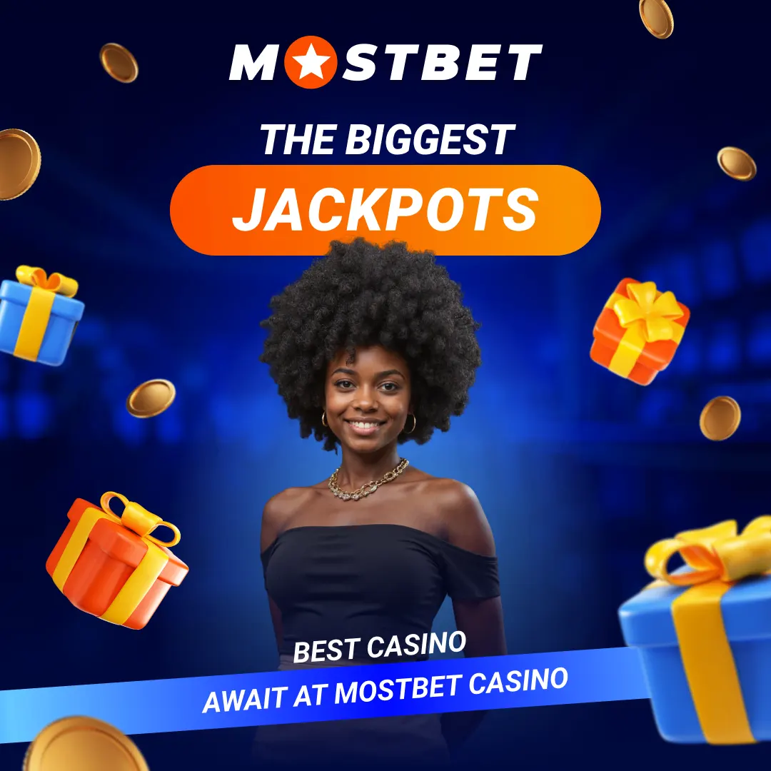 Mostbet casino banner: the biggest jackpots await